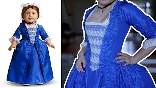 I FINALLY made Felicity's Blue Dress! (The one that got me into historical costuming!)