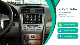 Upgrade your Toyota Camry 2008-2011 Radio with Wireless Apple Carplay, Android Auto DSP 36-EQ
