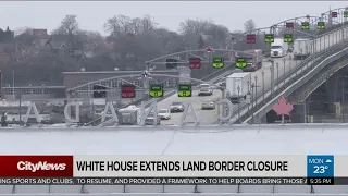 Business Report: U.S. extends land border crossing