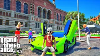 RICHEST KID going to SCHOOL in GTA 5!!!