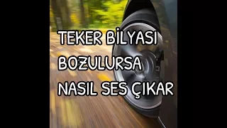 TEKER (PORYA) BİLYASI  BOZULURSA NASIL SES ÇIKAR araba videosu#otokontrol