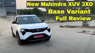 New Mahindra XUV 3XO | Base Varient MX1 | Full Review