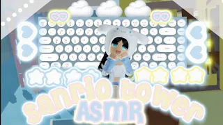 Roblox Sanrio tower with keyboard asmr!✨ *handcam* (read desc)