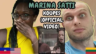 REACTION TO Marina Satti - Koupes (Κούπες | (Θα Σπάσω Κούπες)) (Music Video) | FIRST TIME HEARING