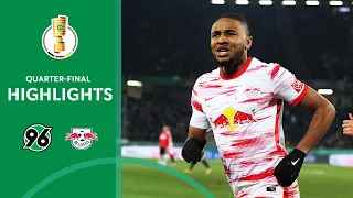 Another Nkunku Show! | Hannover 96 vs. RB Leipzig 0-4 | Highlights | DFB-Pokal Quarter-Final
