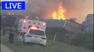 Texas Train Crash - Watch LIVE: COLLISION WITH 18-WHEELER!