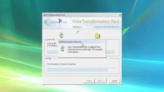 Vista Transformation Pack installation Guide