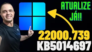 Windows 11 Build 22000.739 Nova compilação KB5014697 Versão 21H2