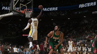 NBA CLASSIC 2010 MILWAUKEE BUCKS vs INDIANA PACERS FULL GAME [ NBA 2K24 GAMEPLAY  PS5 UHD #nba