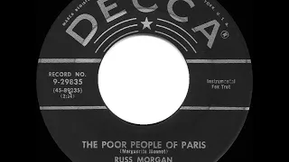 1956 HITS ARCHIVE: The Poor People Of Paris - Russ Morgan