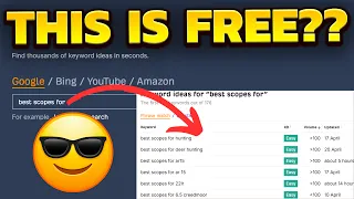 Giving Away All My Best FREE SEO Keyword Research Tools...