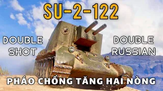 SU-2-122: Pháo chống tăng hai nòng Liên Xô | World of Tanks