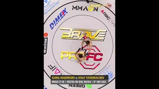 Kamal Magomedov 🆚 Vitaly Tverdokhlebov @ #BRAVECF55 #MMA #ko #grappling #boxing #wrestling #sambo