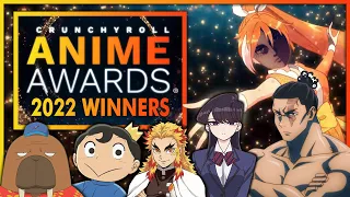 Crunchyroll Anime Awards 2022 Winners!