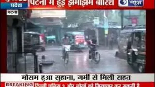 Patna gets heavy rains and relief from scorching heat