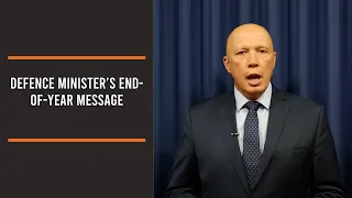 Defence Minister’s end-of-year message