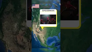 Superheroes from each country Part 1