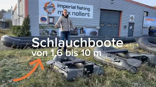 Der Film über Schlauchboote von 1,6m bis 10m Länge. 9 Größen für Deine Entscheidungshilfe. iBoats.