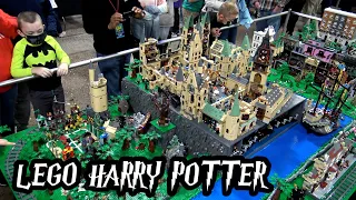 Huge LEGO Harry Potter World – Diagon Alley, Hogwarts, Train & More!