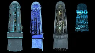 Clock Tower Projection Mapping Plovdiv 2019 (render)