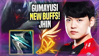 GUMAYUSI TRIES JHIN WITH NEW BUFFS! - T1 Gumayusi Plays Jhin ADC vs Ezreal! | Season 2022