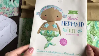 Шьем Тильда Русалку. Сложности с рисунком | Tilda Sweet MERMAID KIT #2