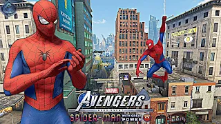 Spider-man Mechanics Comparison | Spiderman 2018 Game avengers endgame the avengers