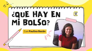 ¿Qué hay en el bolso de Paulina Bazán? | Casadoce Productora