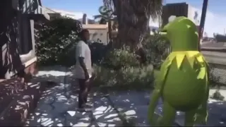 Kermit Roasts Franklin (Yee Yee Ass Haircut) GTA 5 Meme Lamar Roasts Franklin