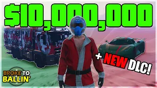 SPENDING $10 MILLION ON THE NEW UPDATE!!!  | BROKE TO BALLIN' #10 - GTA Online E&E