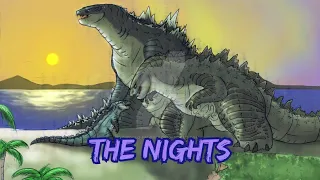 Legendary Godzilla Jr AMV The Nights by Avicii Tribute