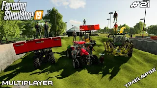 Last silage harvest for the year | Gemeinde Rade | Multiplayer Farming Simulator 19 | Episode 21