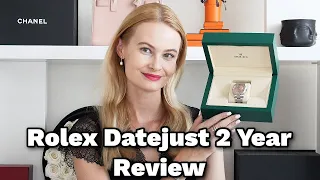 Rolex Datejust 2 Year Review ⌚️|| Pros and Cons, Wear & Tear
