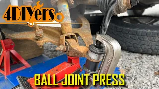 How to Use a Ball Joint Press