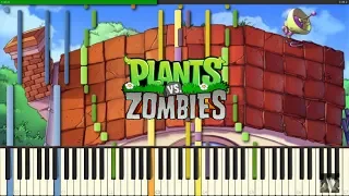 The Roof [Plants vs Zombies] - PIANO COVER [Synthesia Arr.]