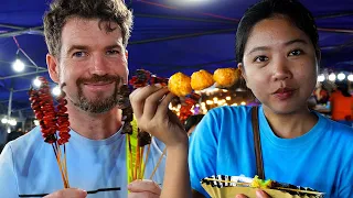 OUR TRIP TO DAVAO CITY | CHEAPEST STREET FOOD IN DAVAO, PHILIPPINES | ISLAND LIFE