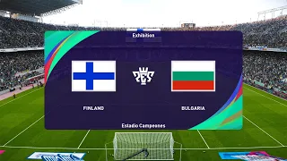 PES 2021 | Finland vs Bulgaria - UEFA Nations League | 11/10/2020 | 1080p 60FPS