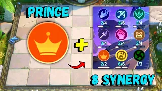 PRINCE Synergy Still EFFECTIVE | 8 Synergy Activated wit 6 FULL Cadia Combo | Magic Chess
