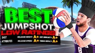 BEST JUMPSHOTS for Low 3pt Ratings in NBA 2k24! 100% GREEN WINDOW! BEST JUMPSHOT in NBA 2k24!