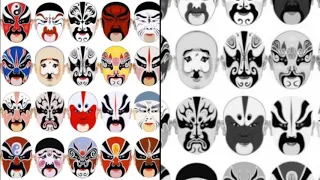 Chinese Opera Mask Makeup