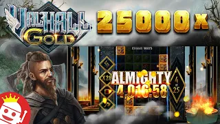 🔥 VALHALL GOLD (ELK STUDIOS) 25,000X MAX WIN TRIGGERED!