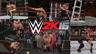 WWE 2K16 - Stone Cold STUNNER Compilation!