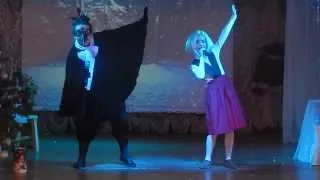 Мюзикл "Снежная королева", в роли Герды Дмитриева Надя, 9 лет.