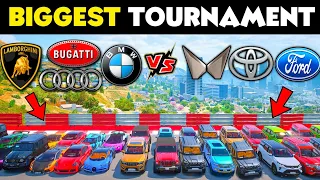 GTA 5: Indian Cars Vs Super Cars 🔥 BIGGEST RACING TOURNAMENT! 😱 GTA 5 MODS!