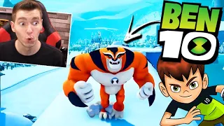 O JOGO DO BEN 10 - VIREI O TIGRE RATH!!! - Ben 10 Power Trip Mundo Aberto