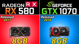 RX 580 vs GTX 1070 - How much Performance Difference in 2022?