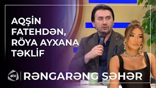 “Mənim ilə duet oxusa, rəqabət çox güclü olar” - Aqşin Fateh İLK DƏFƏ AÇIQLADI / Rəngarəng Səhər