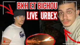 BKH ET BICHOU LIVE URBEX, ILS CE FONT TIRER DESSUS LA POLICE ARRIVE !