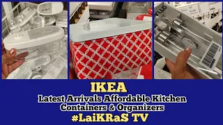 IKEA Latest Arrivals With Price Details-Affordable Kitchen Containers & Organizers Special#LaiKRaSTV