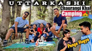 Camping in Uttarkashi || Chaurangi Khal,Nelong Valley || Dehradun To Uttarkashi Ep-01